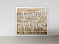 Amazing Grace Wooden Wall Hanging — Engraved Hymn with Laser-Cut Script