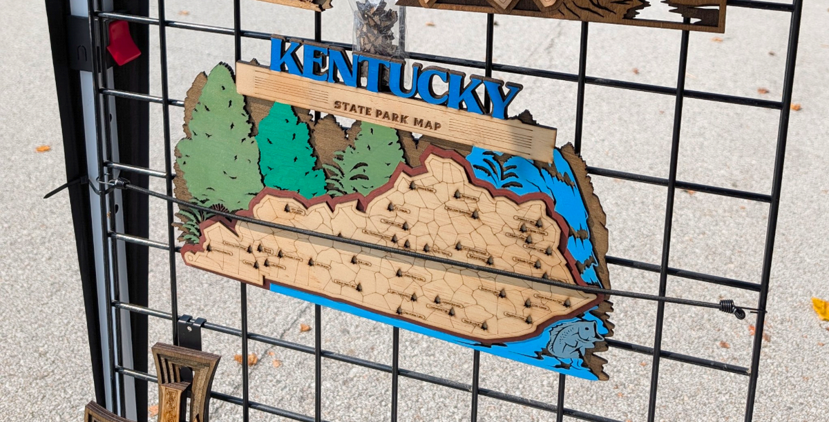 Kentucky State Park Map — Wooden Park Tracker